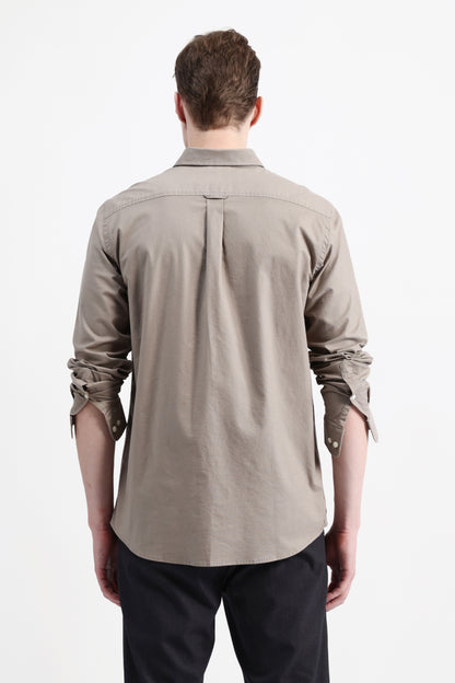 FULL SLEEVES SOLID SHIRT
