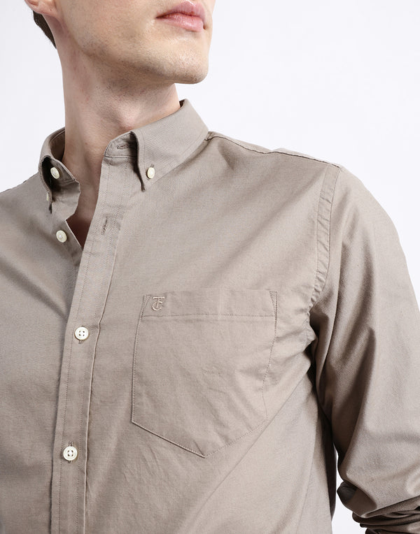 FULL SLEEVES SOLID SHIRT