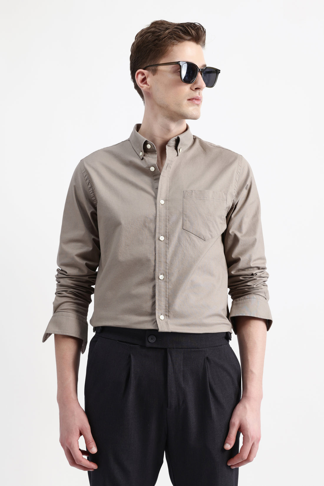 FULL SLEEVES SOLID SHIRT