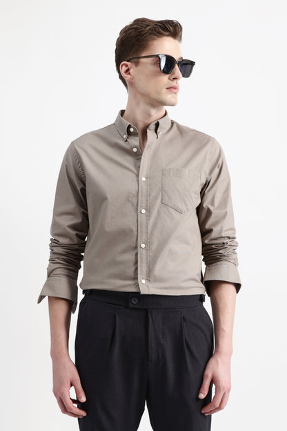 FULL SLEEVES SOLID SHIRT