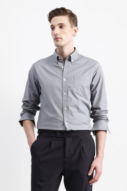 FULL SLEEVES SOLID SHIRT