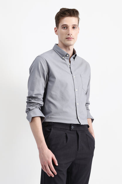 FULL SLEEVES SOLID SHIRT