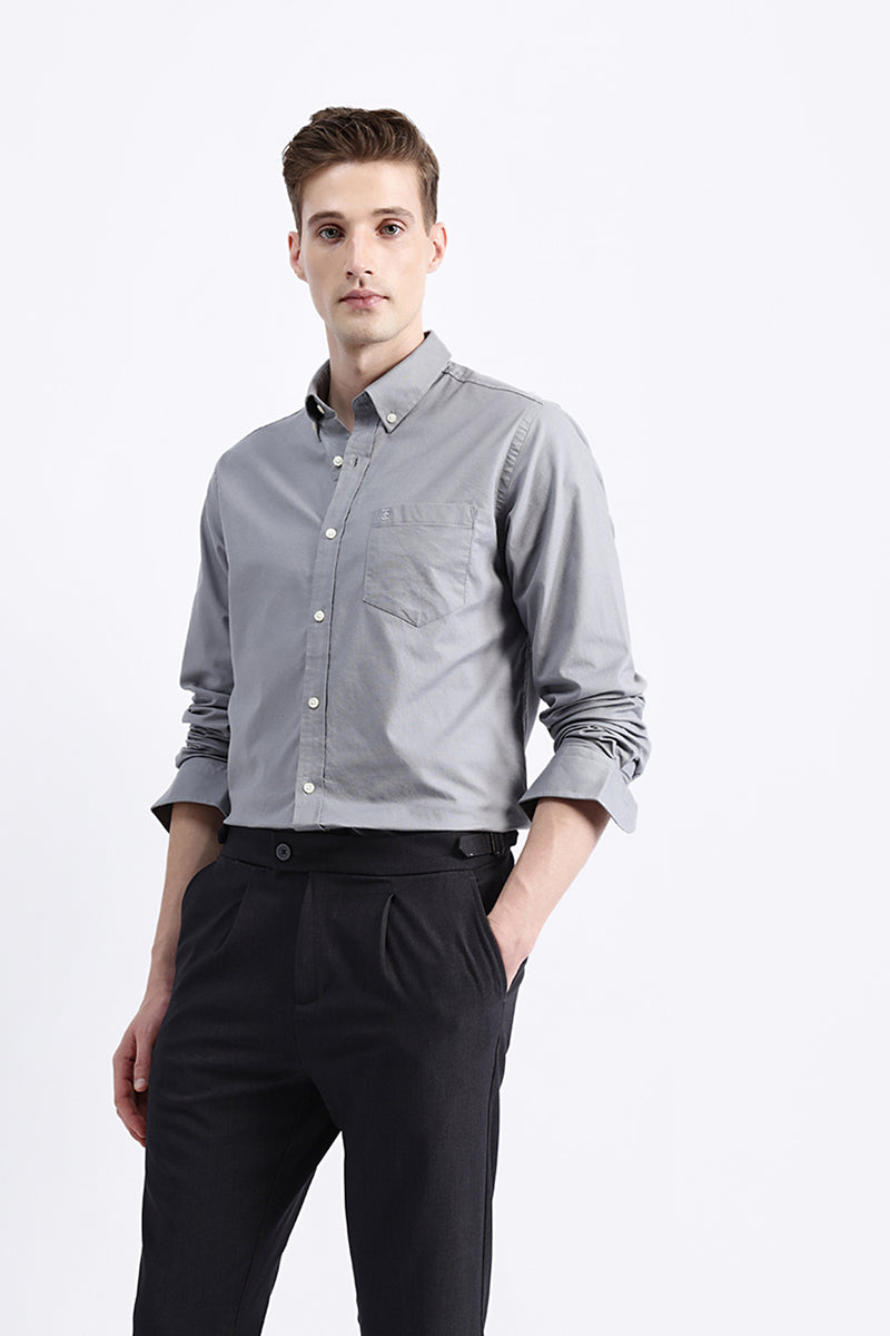 FULL SLEEVES SOLID SHIRT