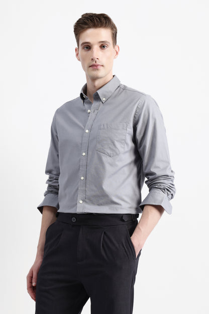 FULL SLEEVES SOLID SHIRT