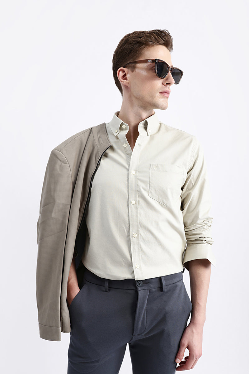 FULL SLEEVES SOLID SHIRT