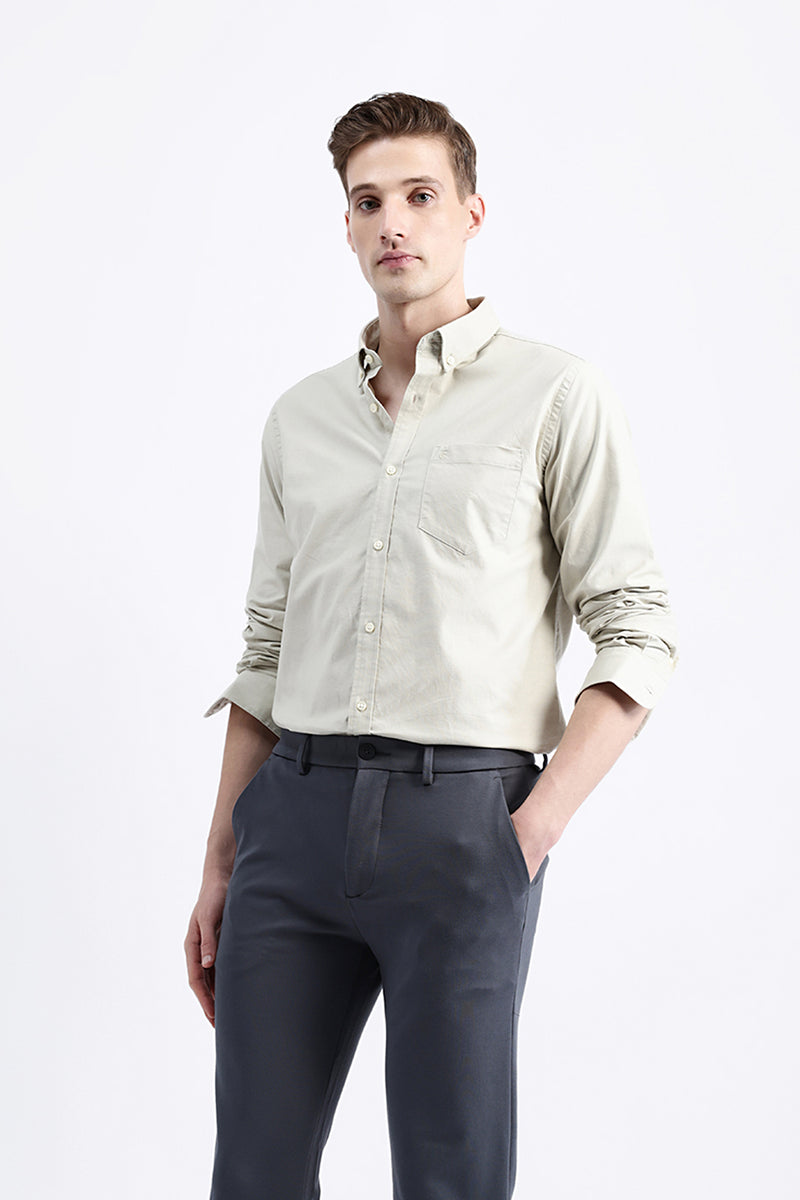 FULL SLEEVES SOLID SHIRT