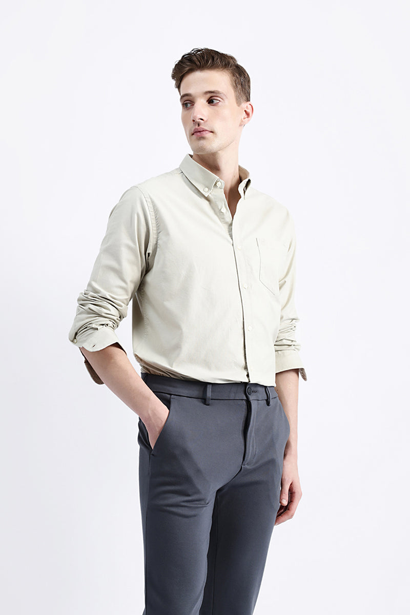 FULL SLEEVES SOLID SHIRT