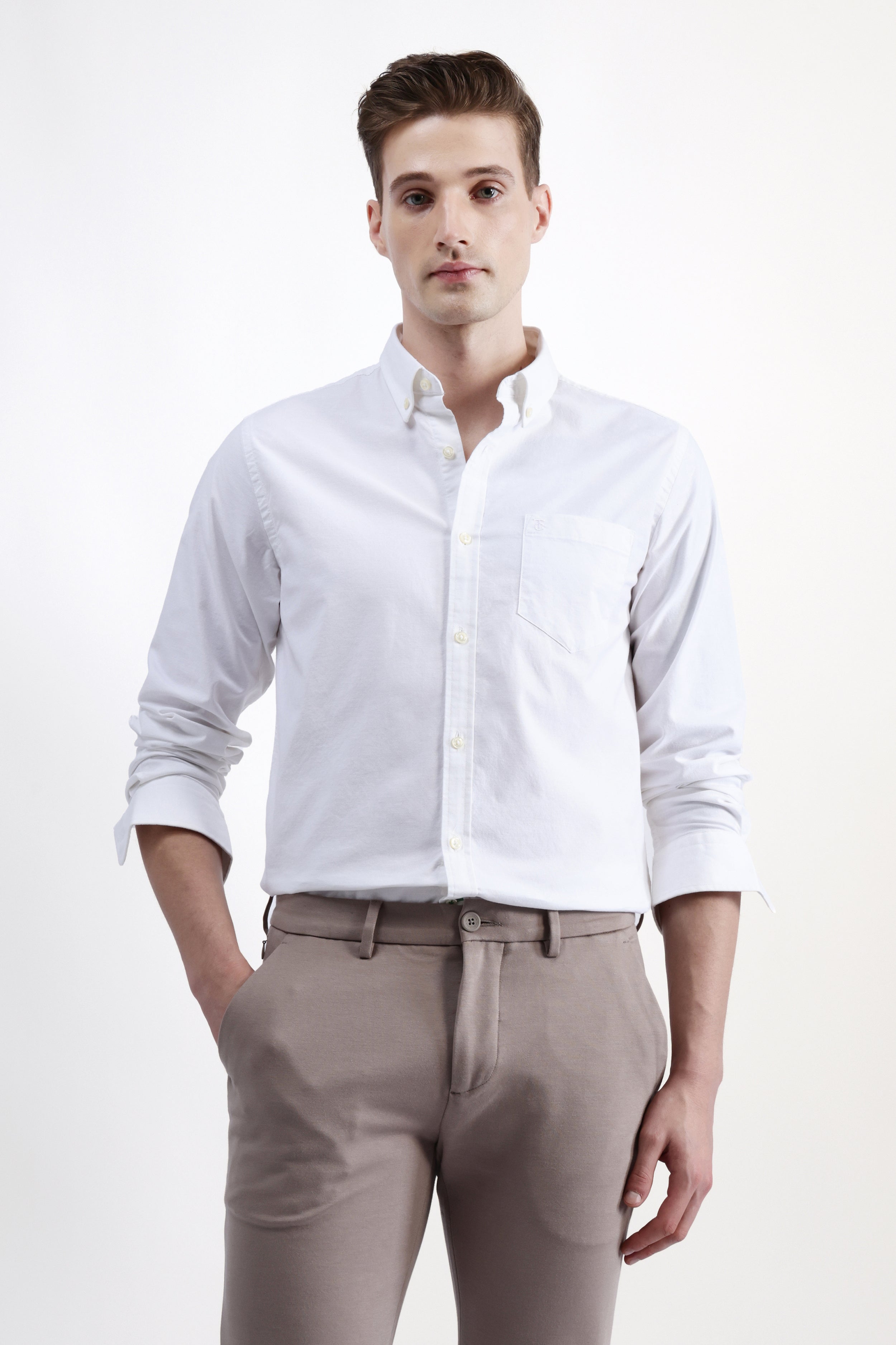 FULL SLEEVES SOLID SHIRT