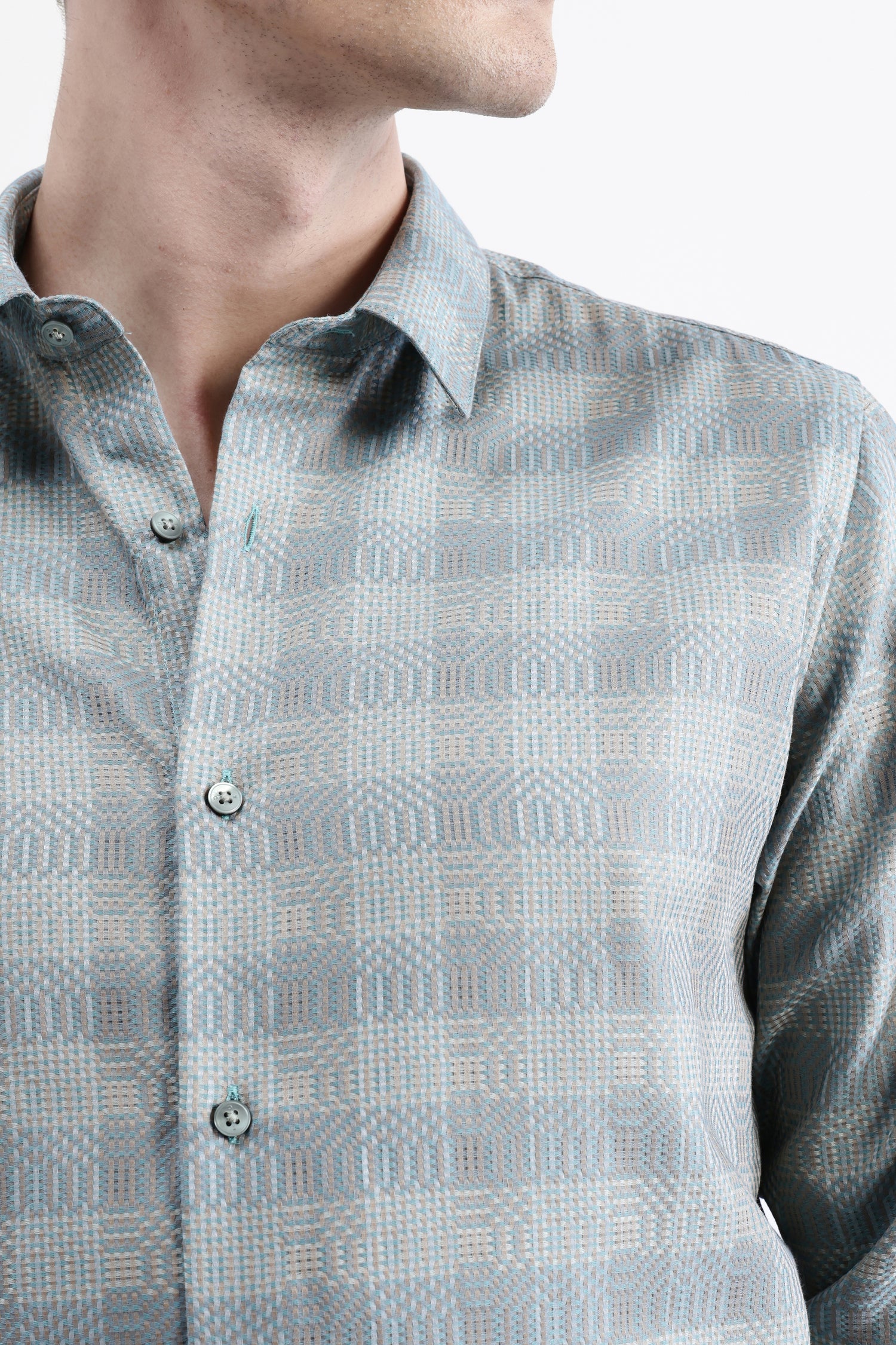 FULL SLEEVES CHECKED SHIRT