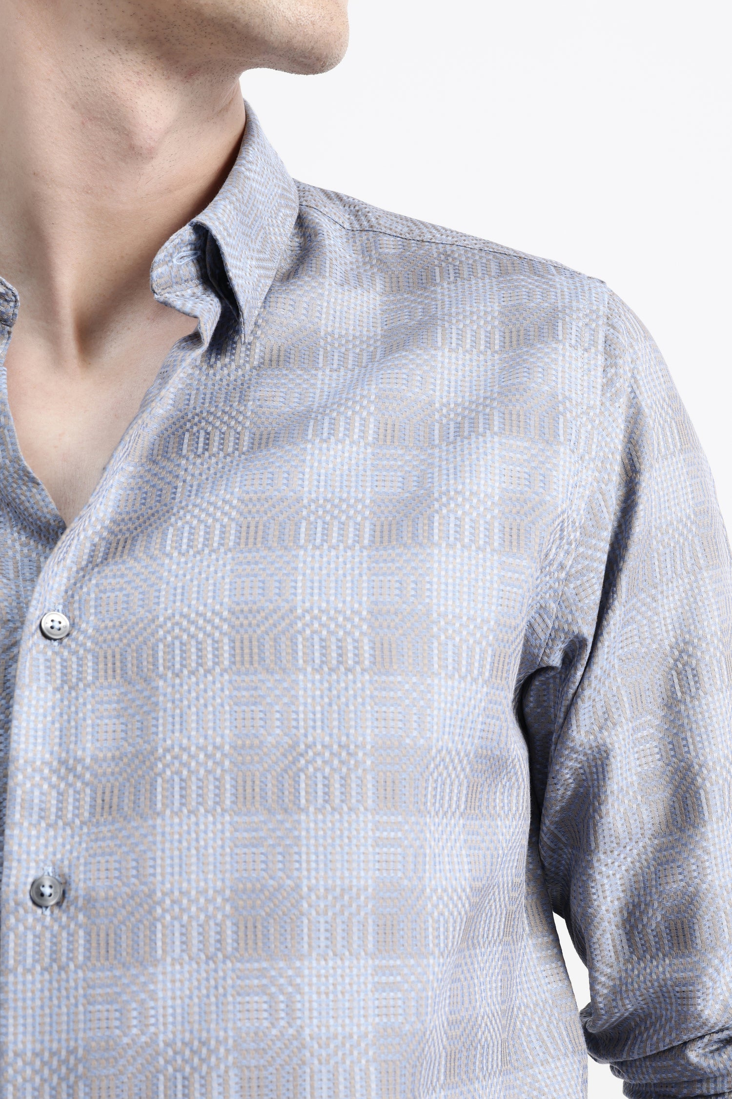 FULL SLEEVES CHECKED SHIRT