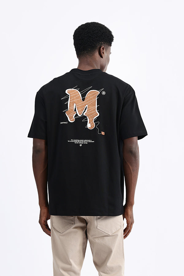 PATCH EMBROIDERED OVERSIZED TEE