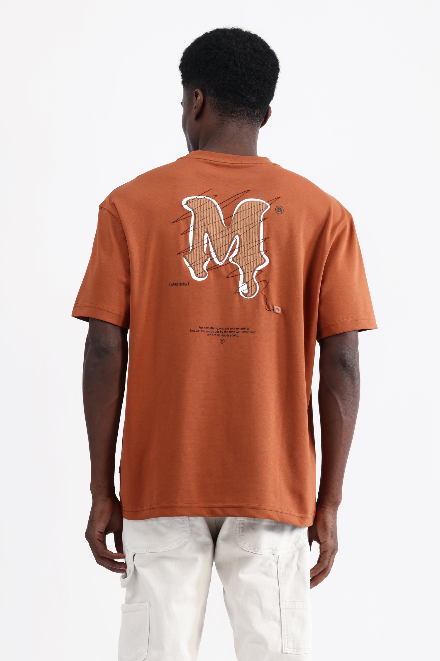 PATCH EMBROIDERED OVERSIZED T-SHIRT