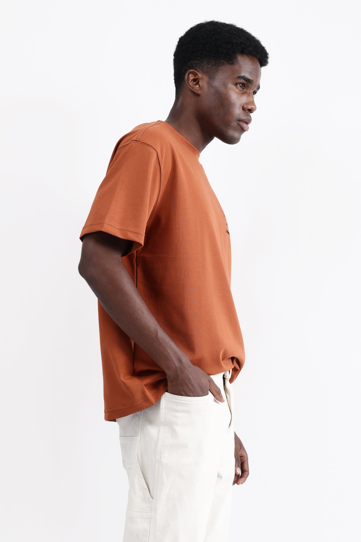 PATCH EMBROIDERED OVERSIZED T-SHIRT