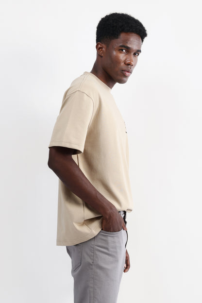 PATCH EMBROIDERED OVERSIZED T-SHIRT