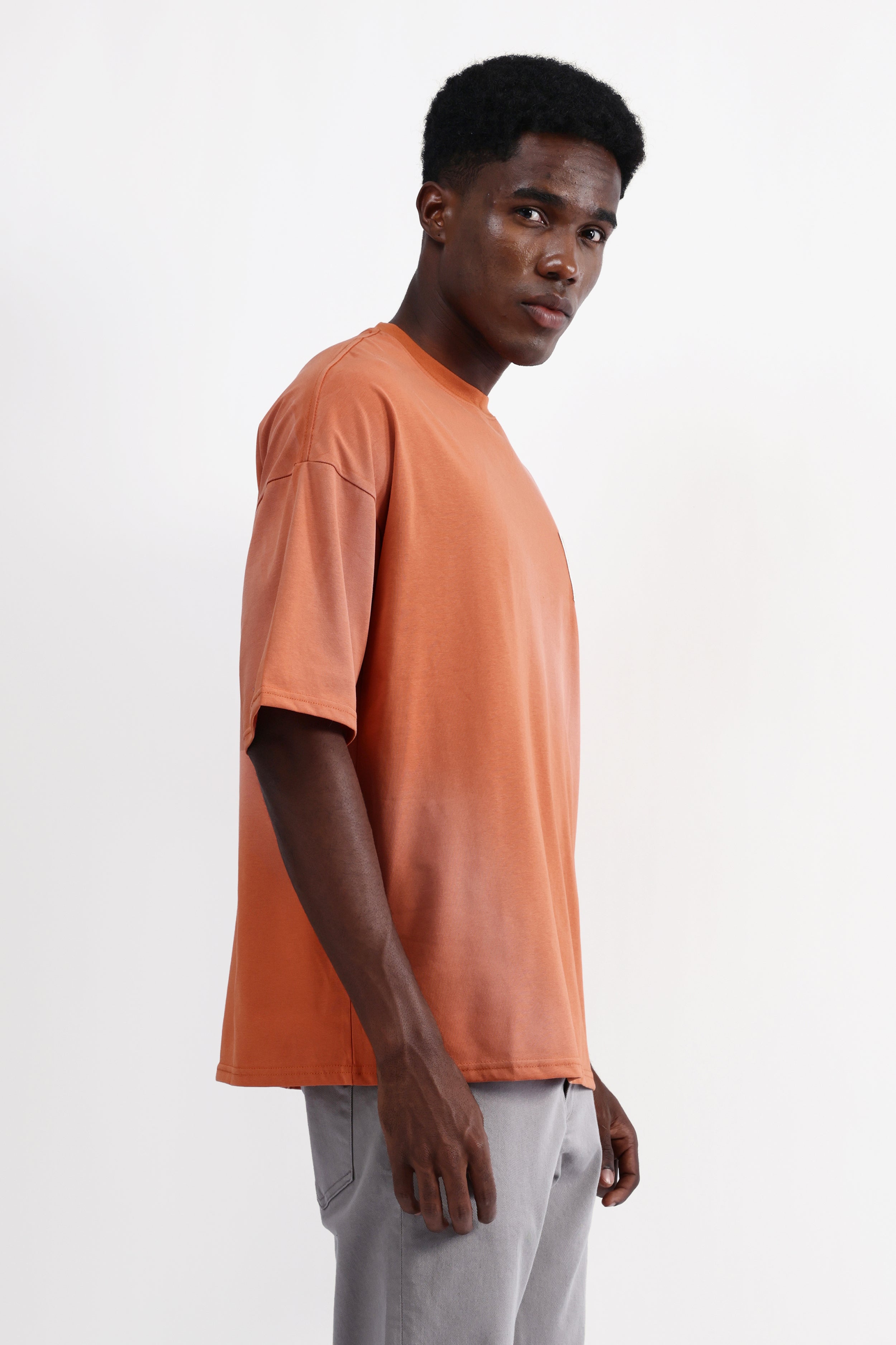 PATCH EMBROIDERED OVERSIZED T-SHIRT