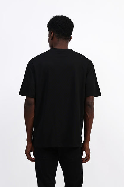 PATCH EMBROIDERED OVERSIZED TEE