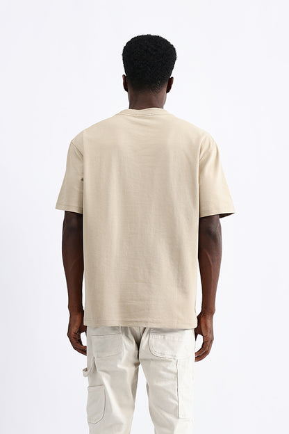 PATCH EMBROIDERED OVERSIZED TEE