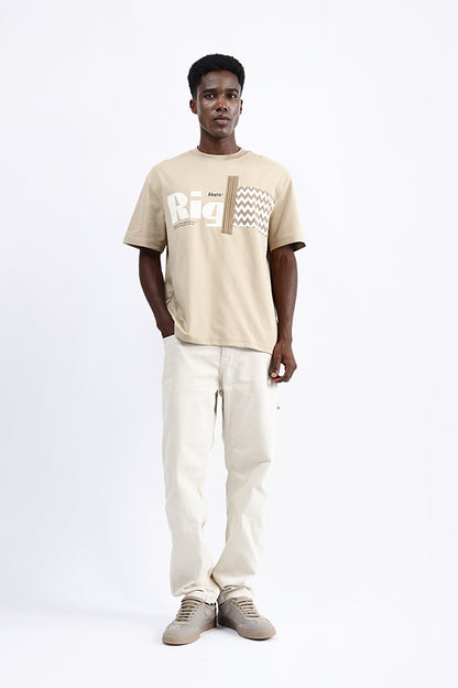 PATCH EMBROIDERED OVERSIZED TEE