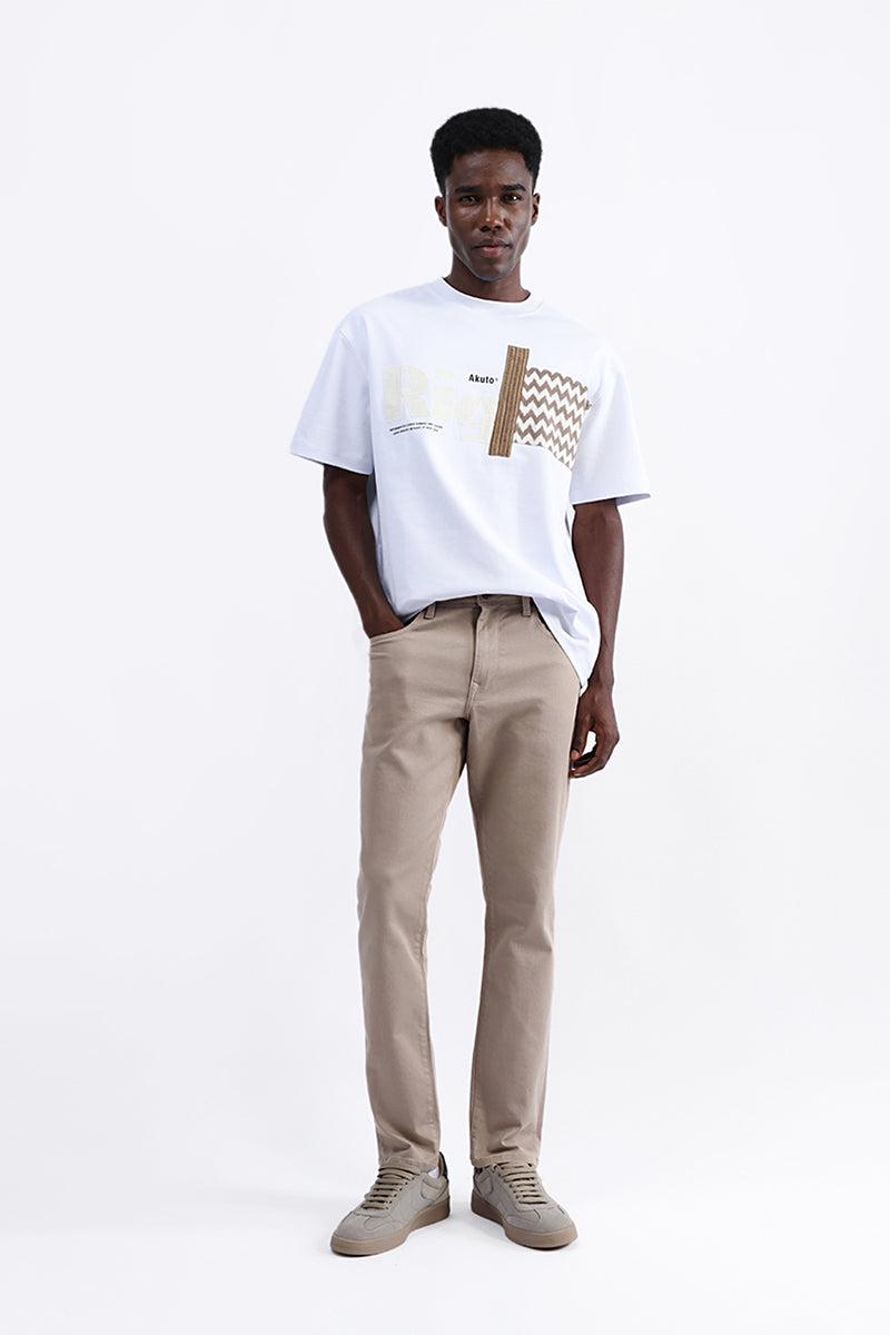 PATCH EMBROIDERED OVERSIZED TEE