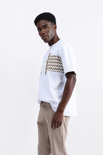 PATCH EMBROIDERED OVERSIZED TEE