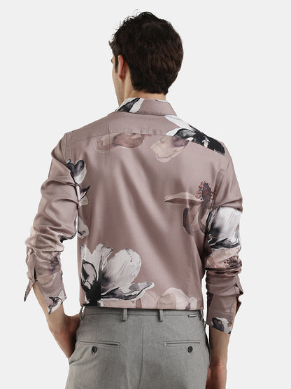 BOLD FLOWER PRINT SHIRT