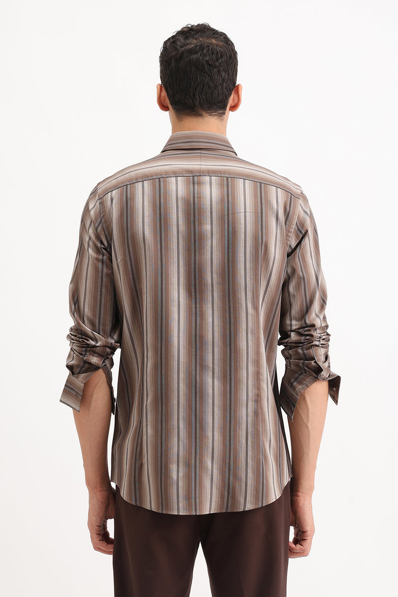 FULL SLEEVES STRIPED SHIRT