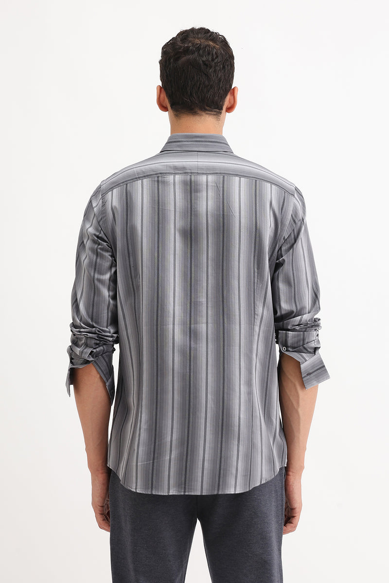 FULL SLEEVES STRIPED SHIRT