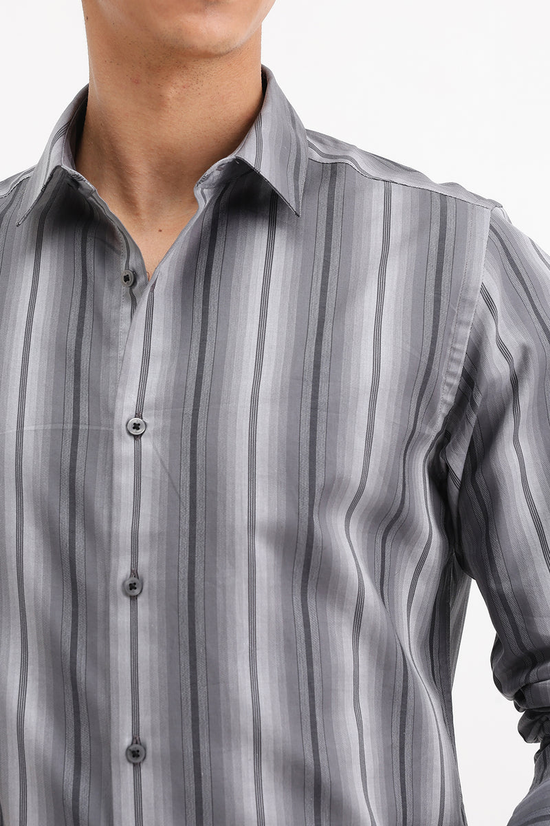 FULL SLEEVES STRIPED SHIRT