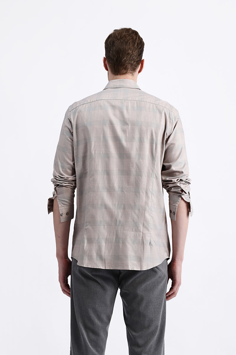 FULL SLEEVES CHECKED SHIRT