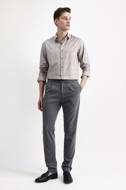 FULL SLEEVES CHECKED SHIRT