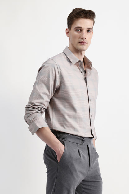 FULL SLEEVES CHECKED SHIRT