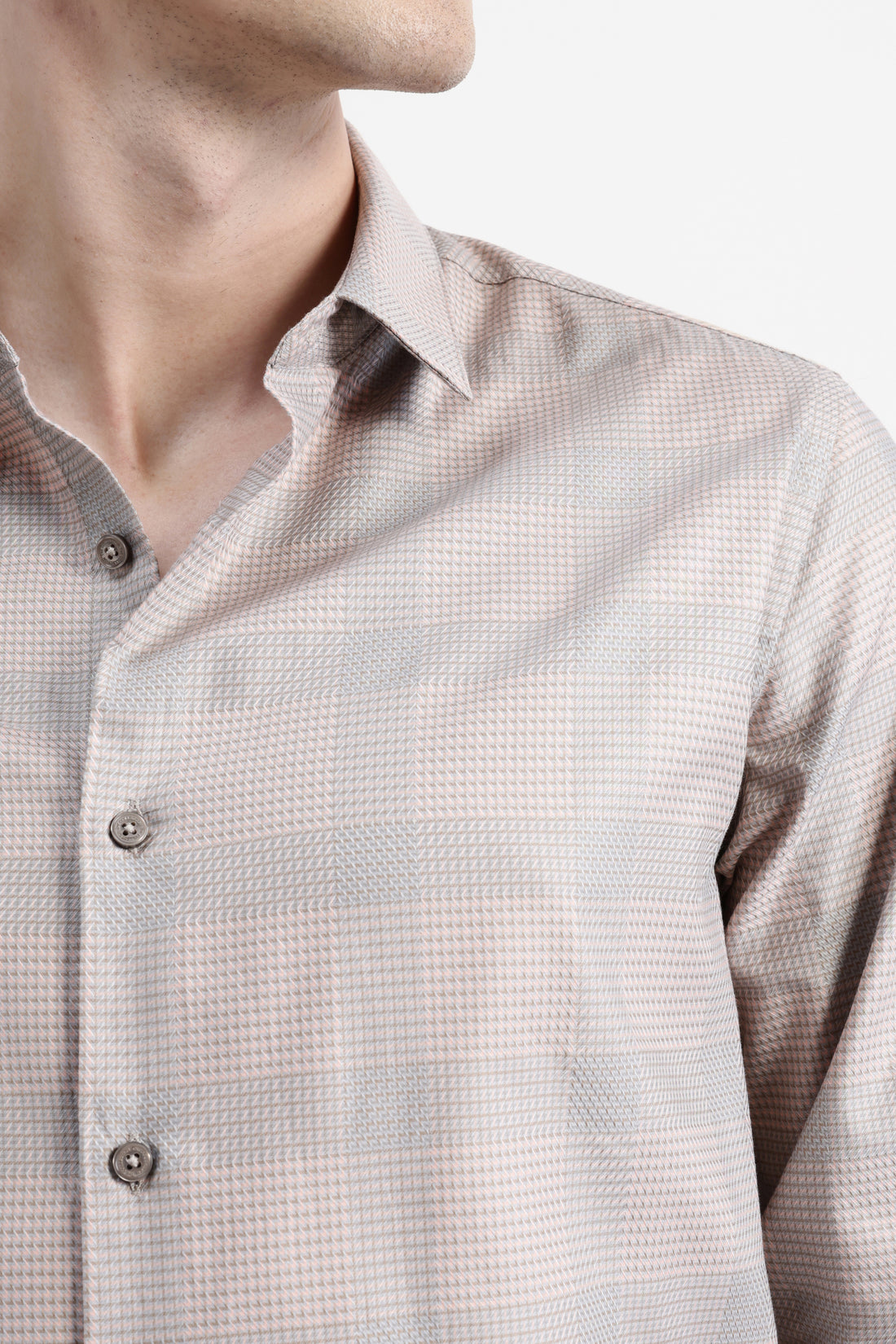 FULL SLEEVES CHECKED SHIRT