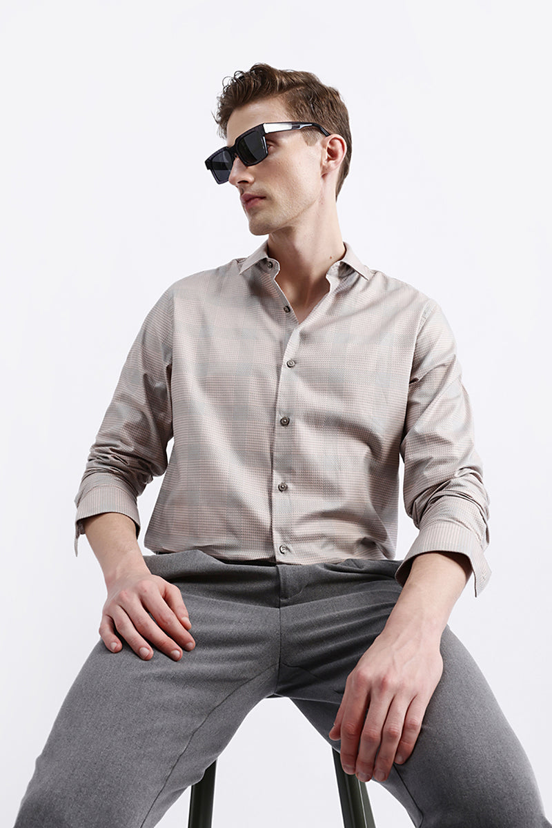 FULL SLEEVES CHECKED SHIRT