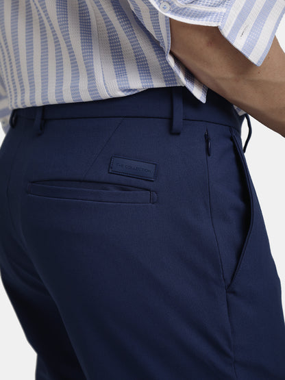 COTTON STRETCH PLAIN TROUSER