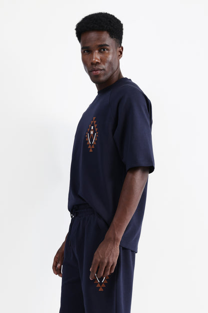 EMBROIDERED OVERSIZED T-SHIRT