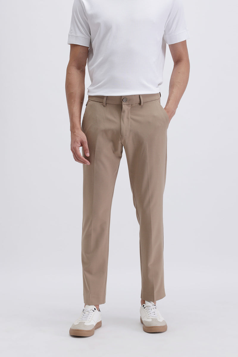 SLIM FIT CASUAL TROUSER
