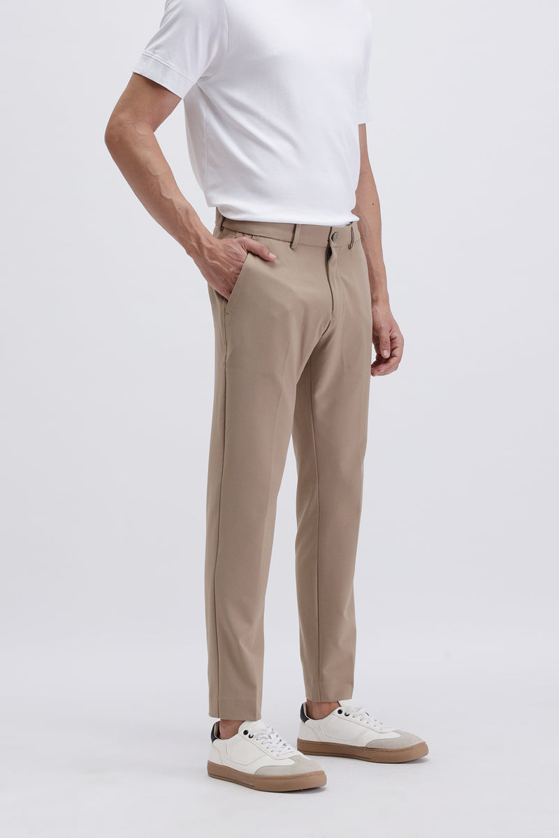 SLIM FIT CASUAL TROUSER