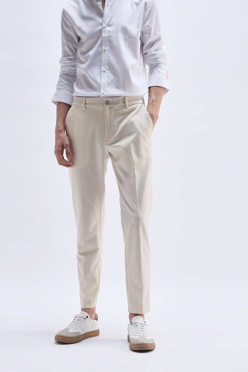 SLIM FIT CASUAL TROUSER