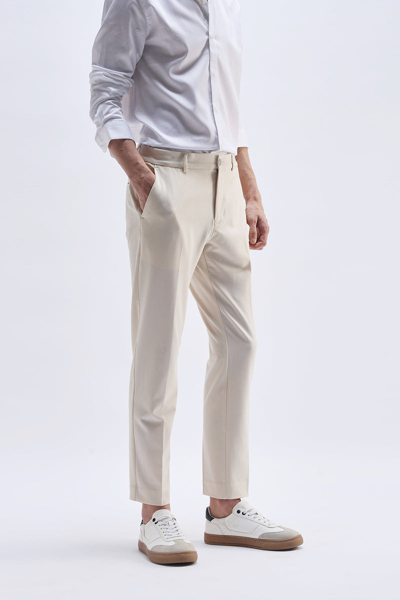 SLIM FIT CASUAL TROUSER