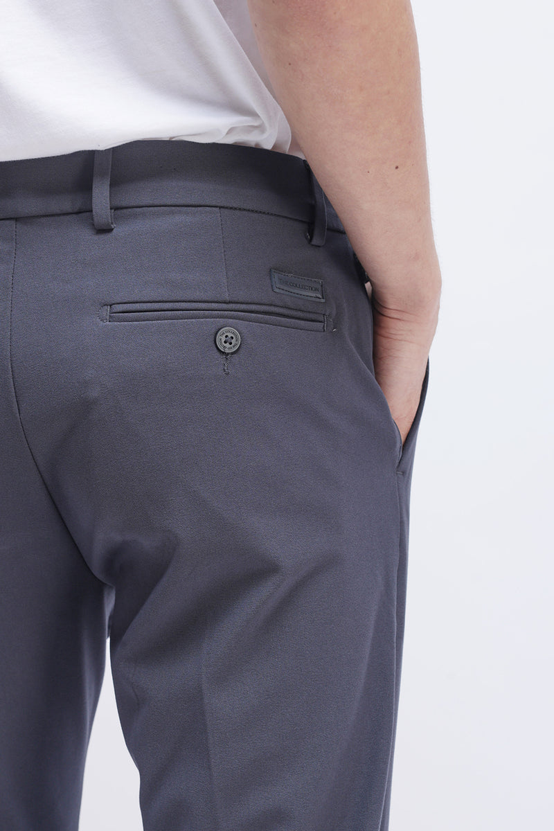 SLIM FIT CASUAL TROUSER