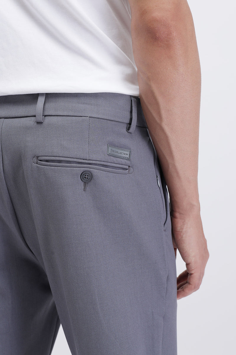 SLIM FIT CASUAL TROUSER