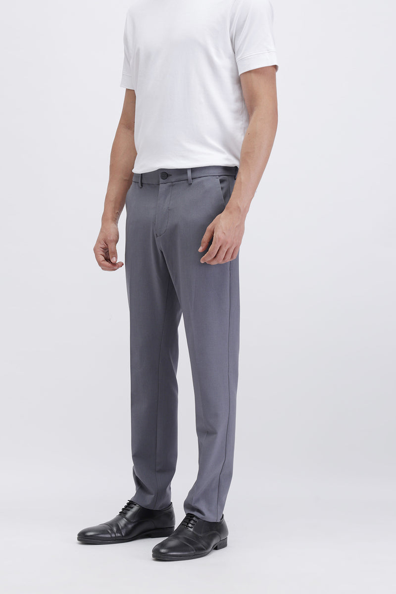 SLIM FIT CASUAL TROUSER