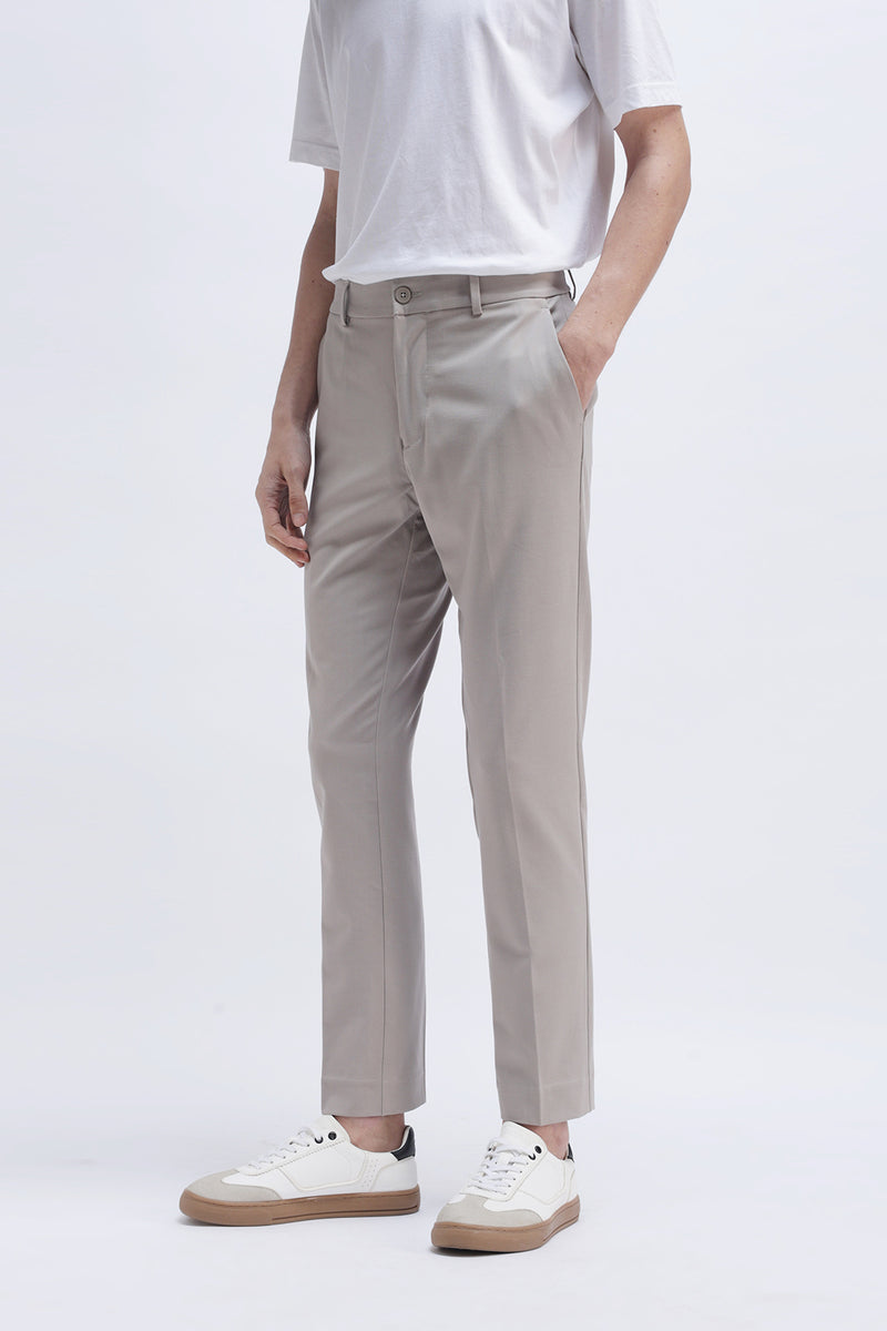 SLIM FIT CASUAL TROUSER