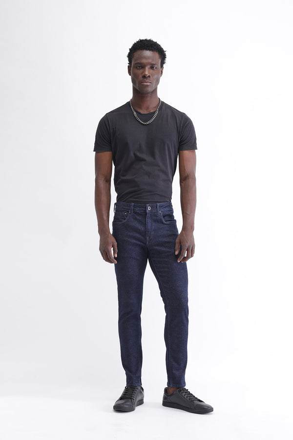 SLIM FIT DARK WASH JEANS