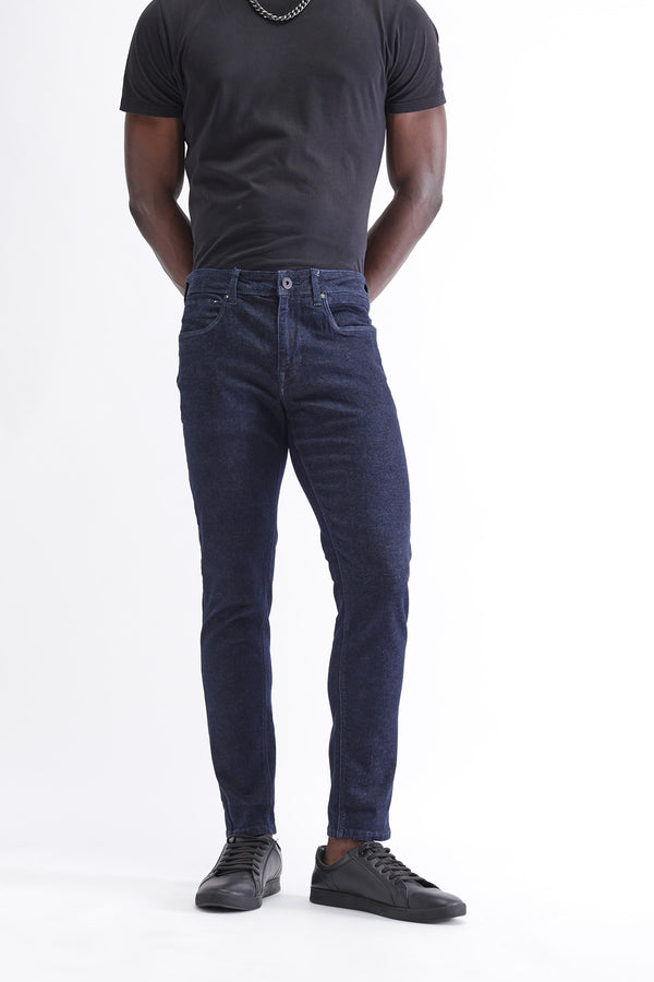 SLIM FIT DARK WASH JEANS