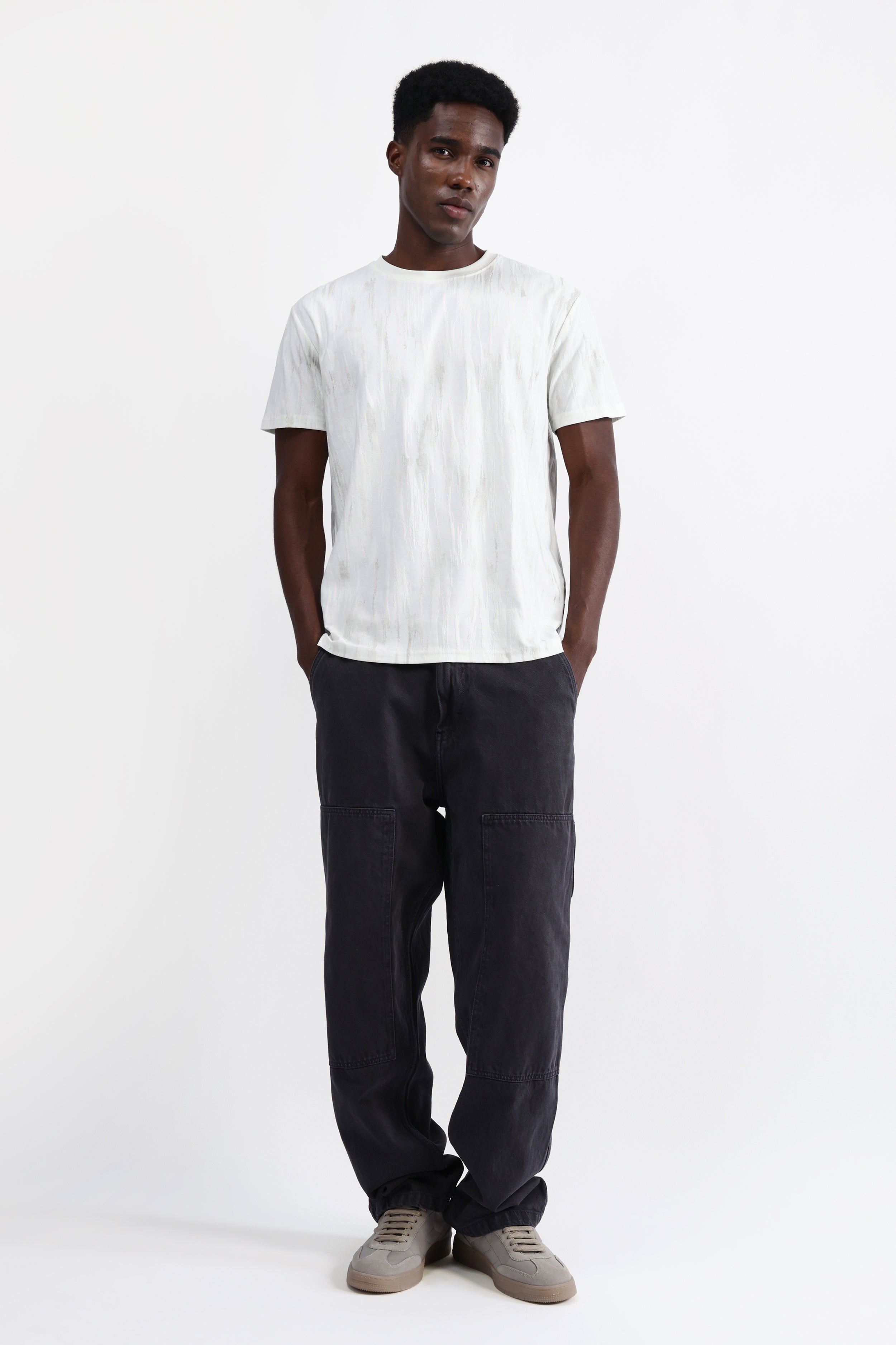 OVERSIZED TEXTURED T-SHIRT