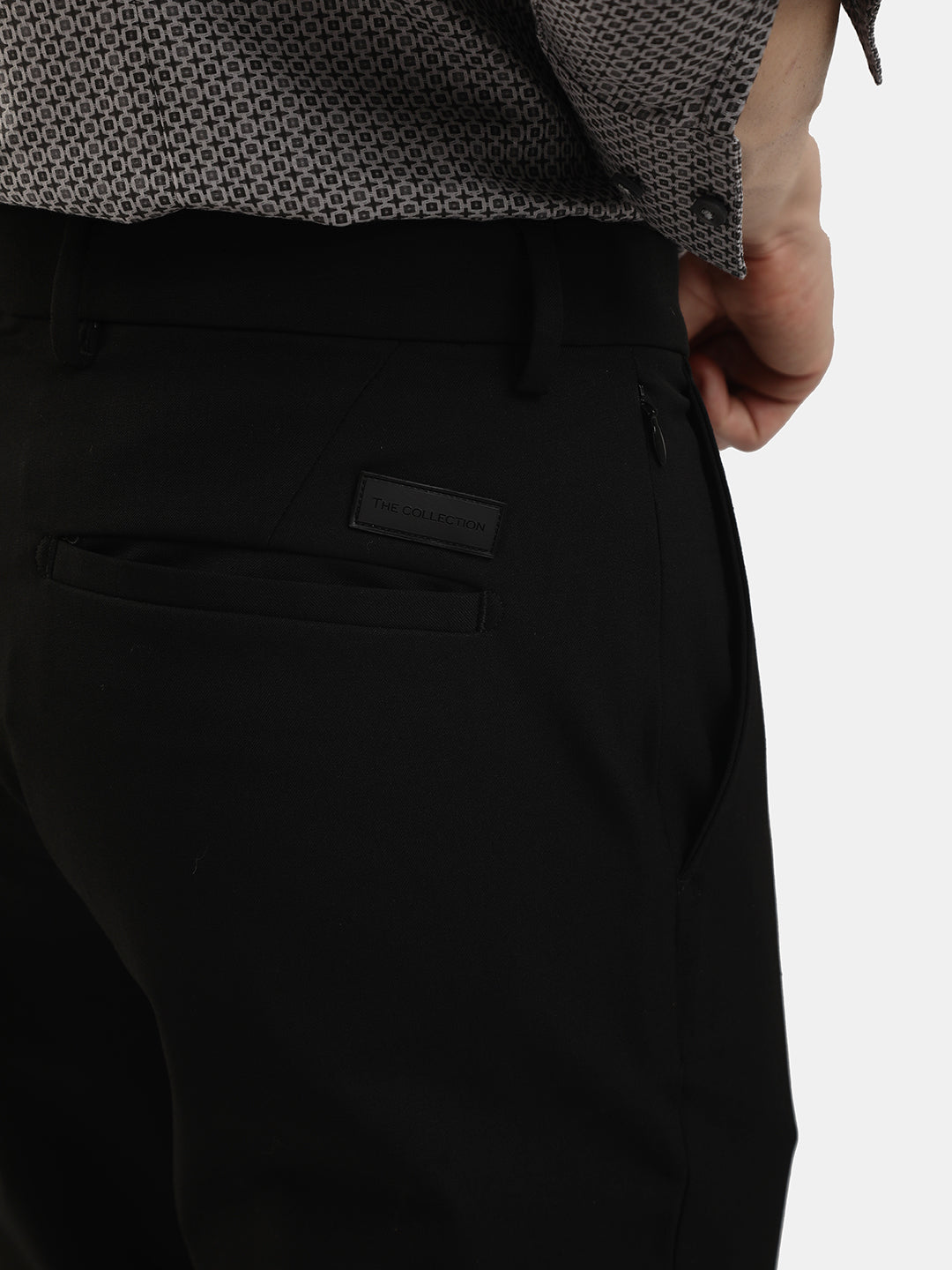 SLIM FIT COTTON STRETCH TROUSER