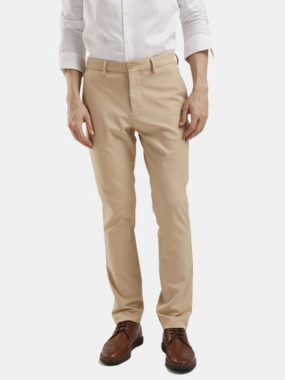 SLIM FIT COTTON STRETCH TROUSER