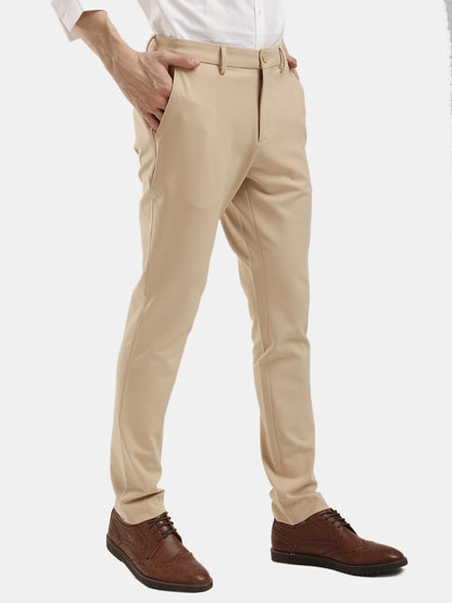 SLIM FIT COTTON STRETCH TROUSER