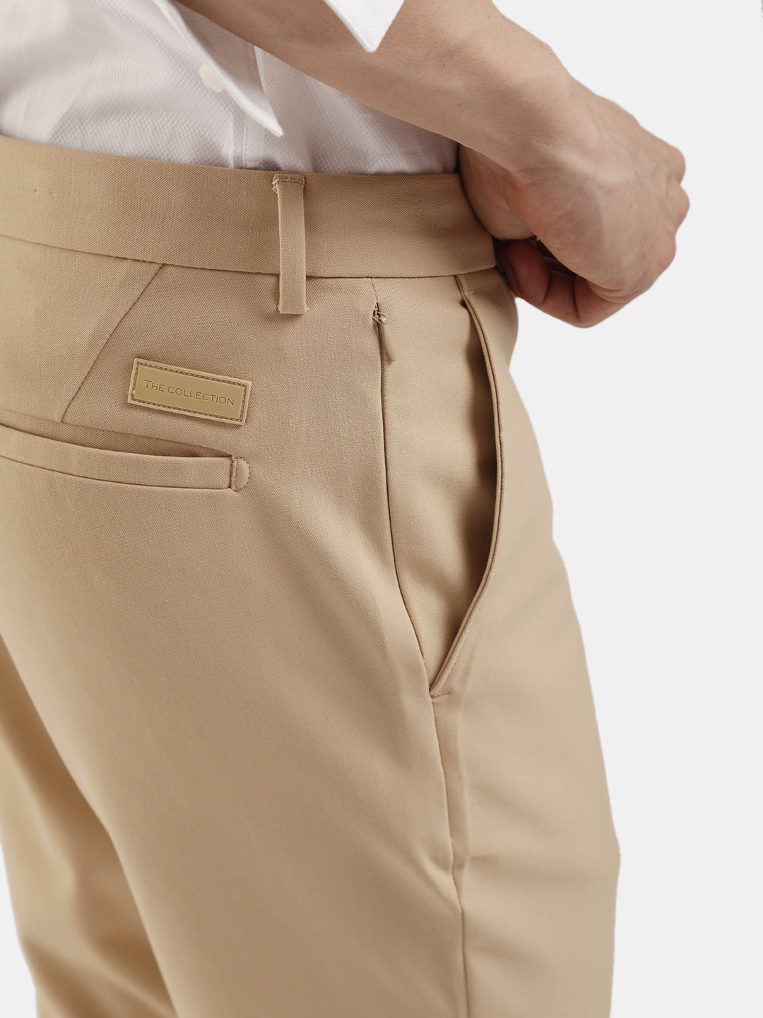 SLIM FIT COTTON STRETCH TROUSER